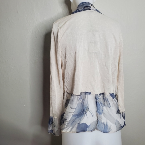 Elena Baldi Beige Cardigan Floral - Picture 3 of 7